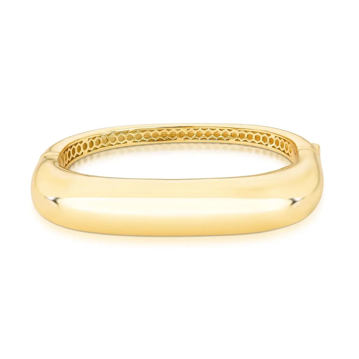 Como o acabamento liso valoriza o design do bracelete quadrado Como o acabamento liso valoriza o design do bracelete quadrado