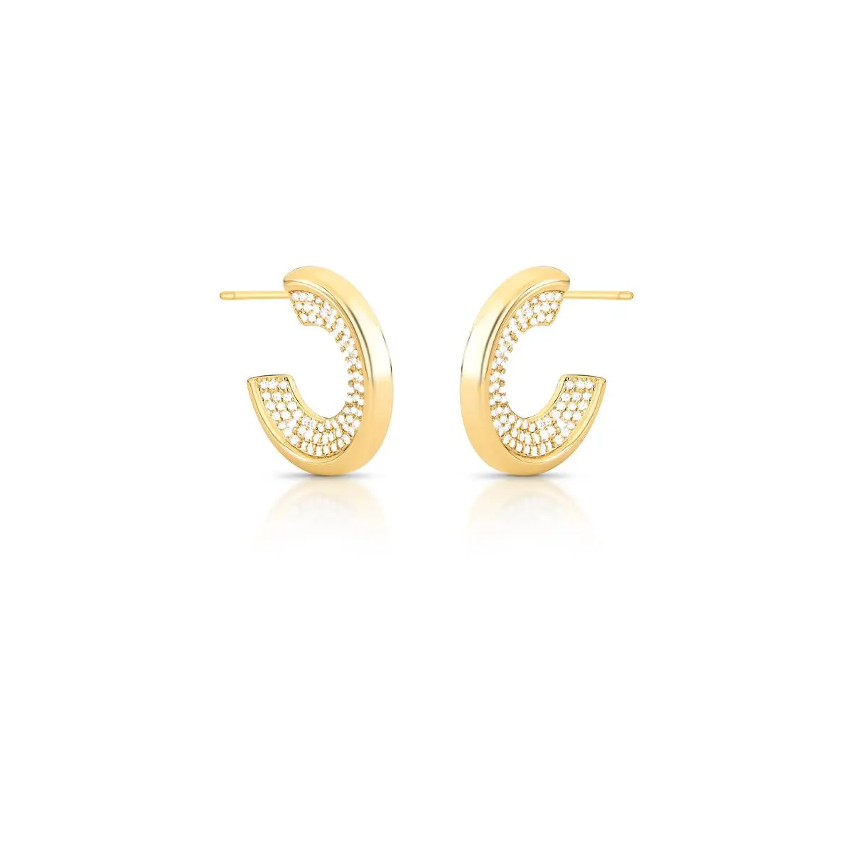 Inspire seu look com meia argola curva em eventos sociais Inspire seu look com meia argola curva em eventos sociais